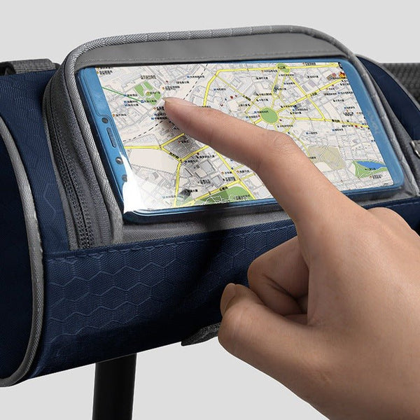 Waterproof Phone Bike Bag with Touchscreen Window - Velox