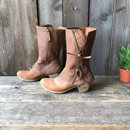 Ladies' Leather Autumn Boots – Sigrid