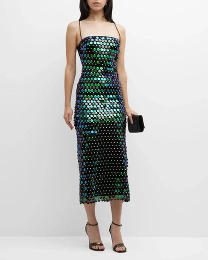 Sequin dress for a Sparkling Evening Look - Amira