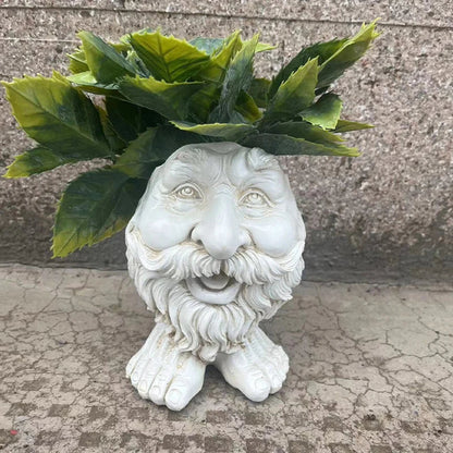 Funny Face Wax Plant Pot - GigglePot