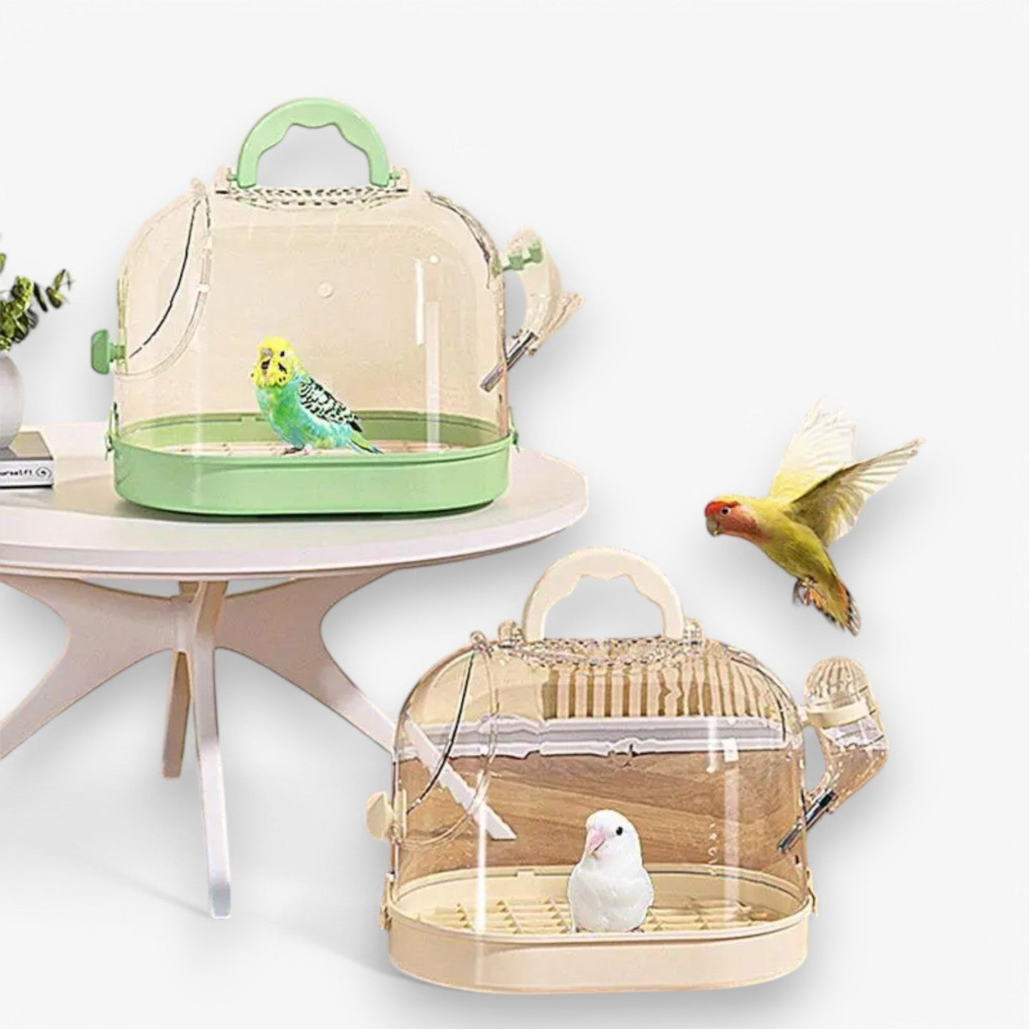 Portable Breathable Travel Cage for Small Pets – Elvi