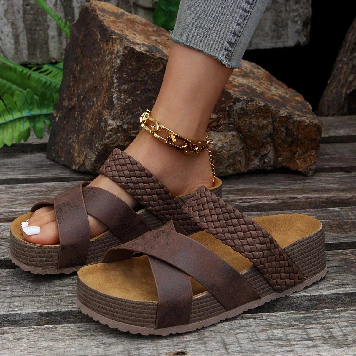 Fashionable Orthopaedic Sandals - Lena
