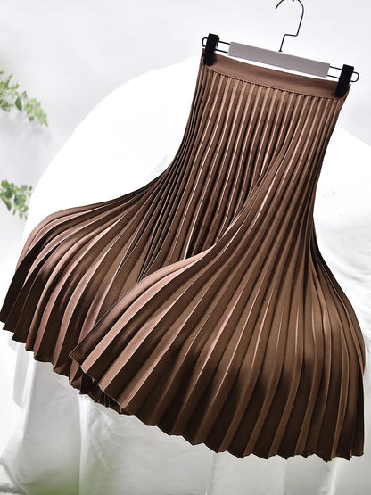 Pleated A-line skirt – Aurelia Autumn Magic