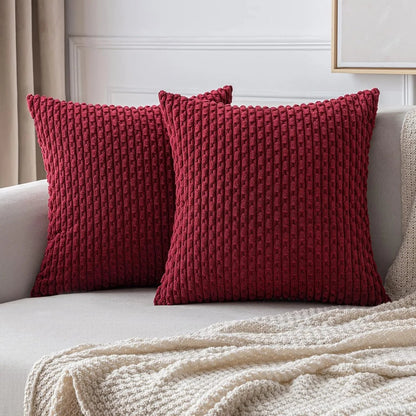 Corduroy Cushion Covers with Boho Style – Velvia