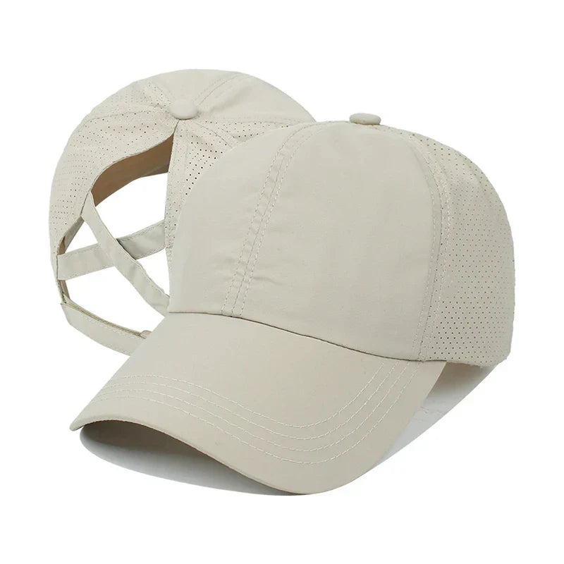 Breathable unisex sports baseball cap made of mesh with adjustable fit – AeroCap