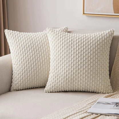 Corduroy Cushion Covers with Boho Style – Velvia