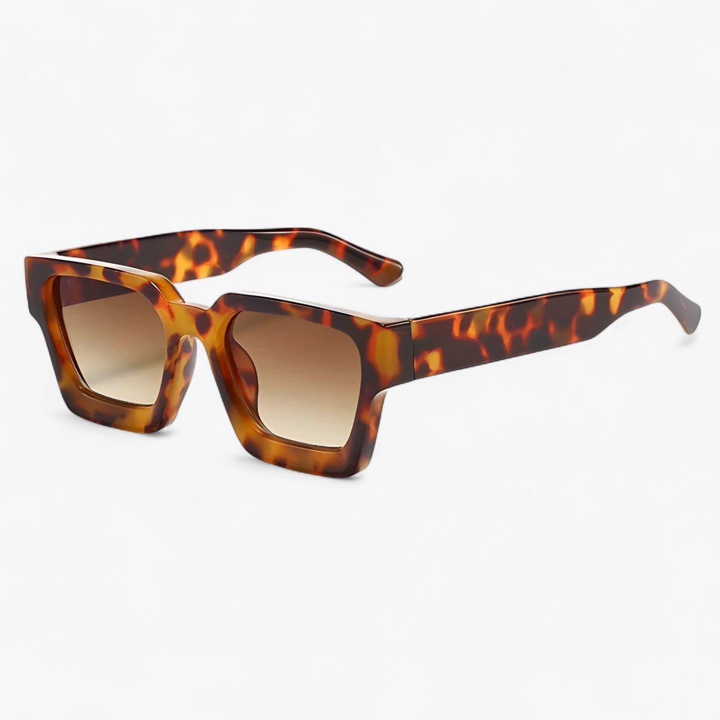 Retro sunglasses for men with square design – Calven