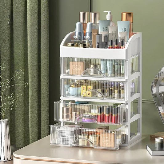 Transparent Acrylic Make-up Organizer - Clarityn