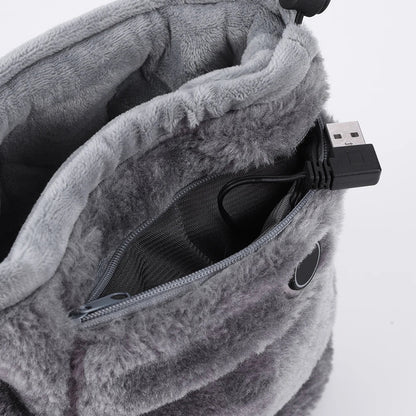 Electric USB Slippers with Plush Lining – WarmFeet