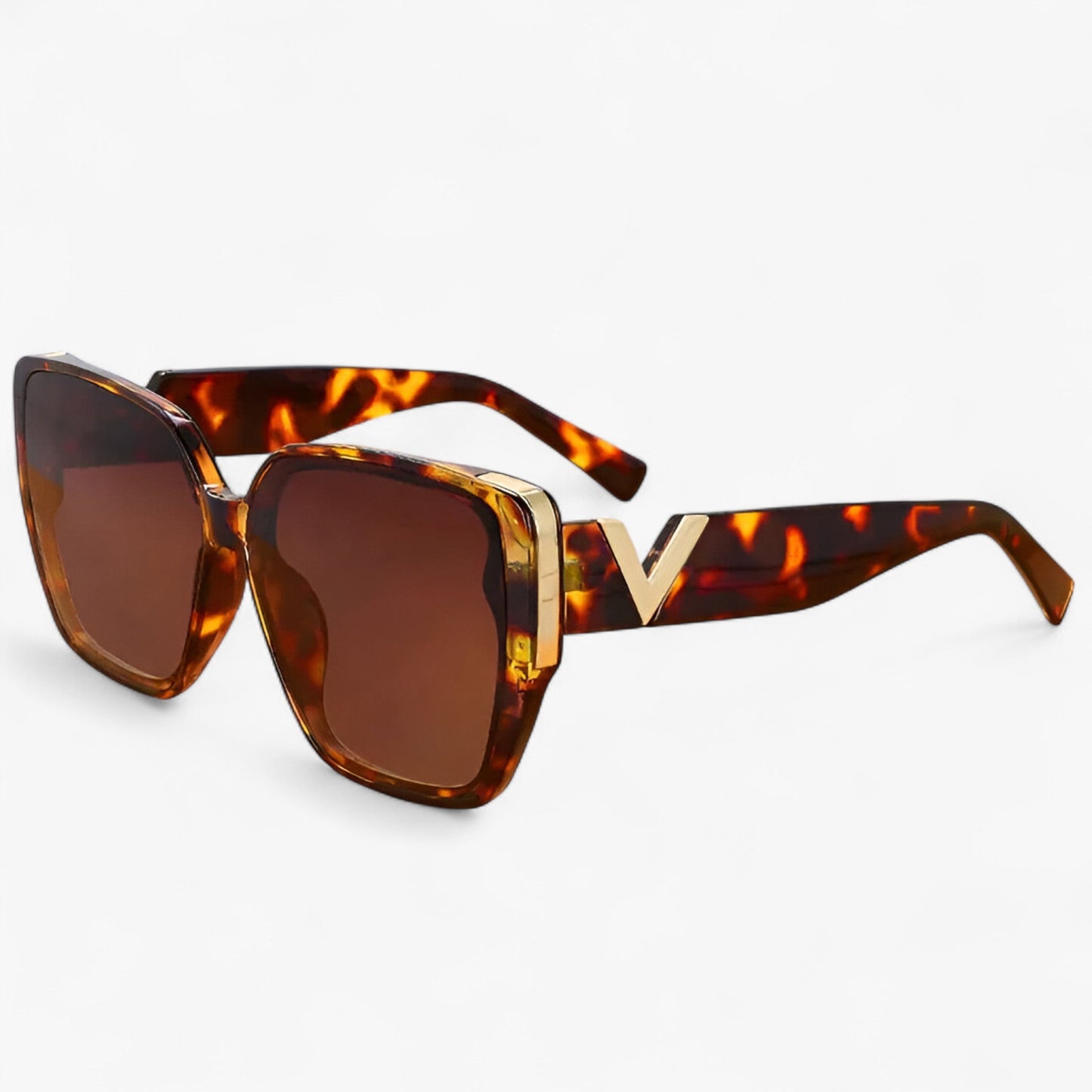 V-shaped mirrored sunglasses – Kryos