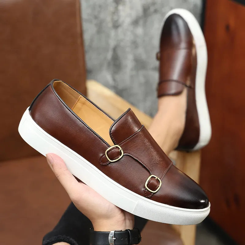 Luxury leather men's shoes with ultimate comfort – Alessio