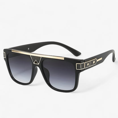 Vintage pilot sunglasses with mirrored lenses – Aerion