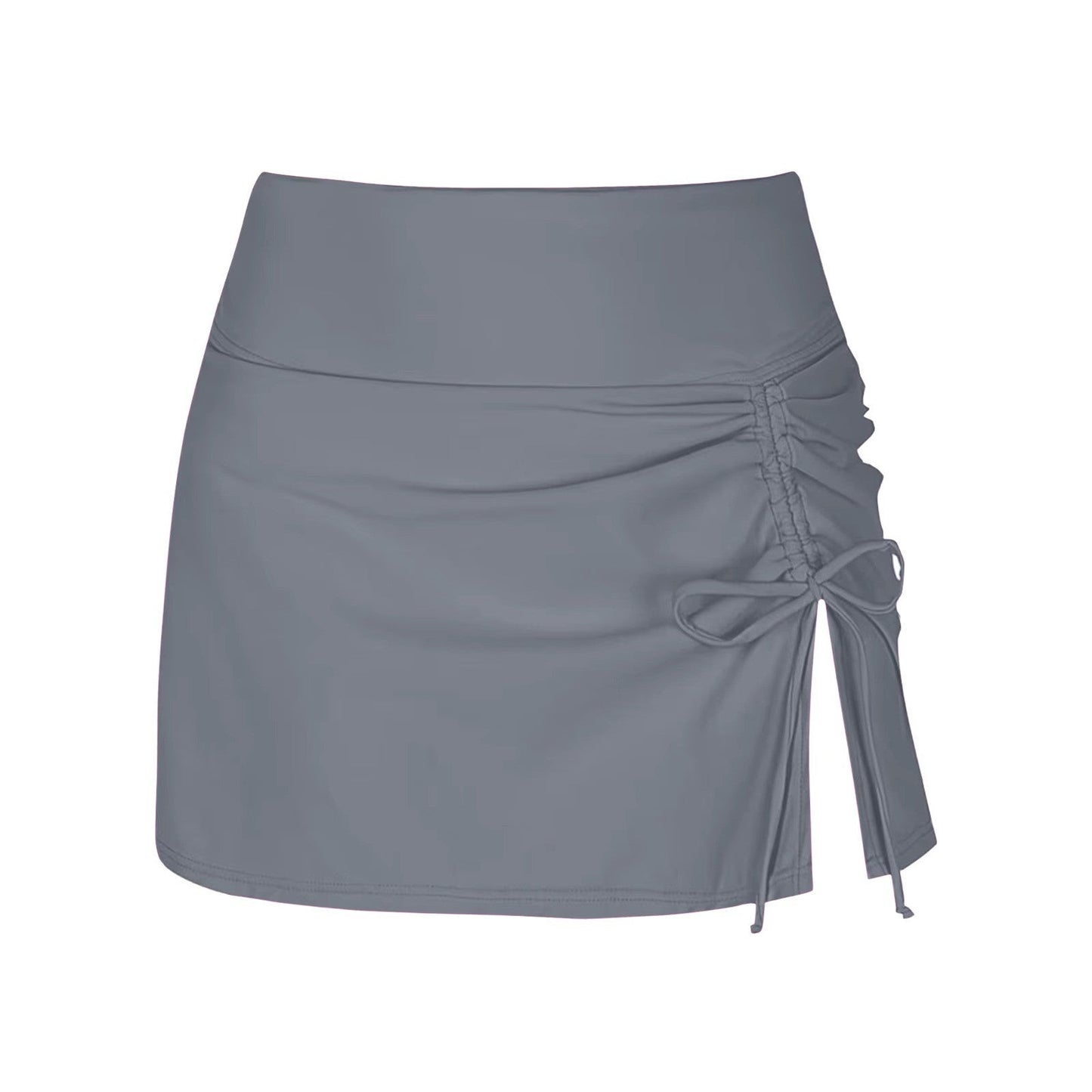 Ladies' swim shorts with side slit – Liv