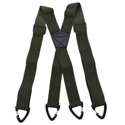 Men's X-Back Suspenders with Adjustable Metal Clips 10