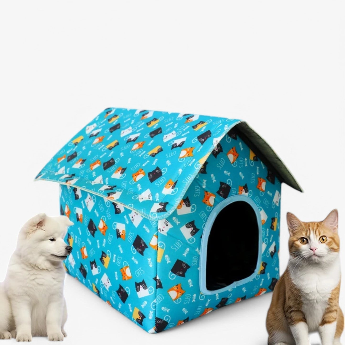 Waterproof Pet House for Outdoors – Nessa