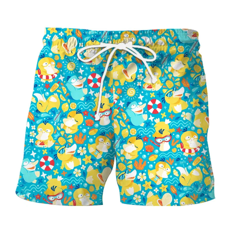 Funny summer set with Gengar & Snorlax print | Buy 1, get 1 free - SleepyFun
