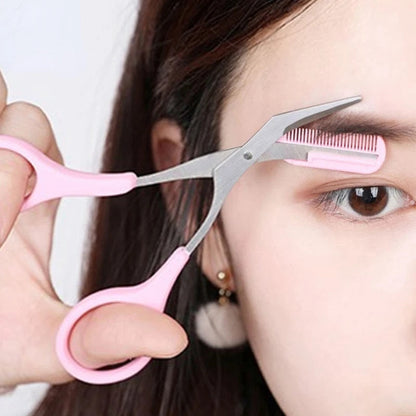 Eyebrow scissors with comb – TrimLuxe