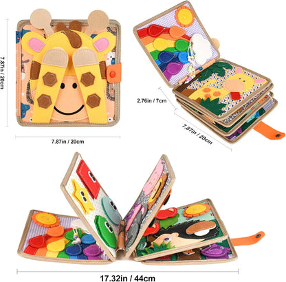 Montessori Busy Book – Learn Through Play 10