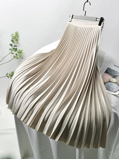 Pleated A-line skirt – Aurelia Autumn Magic