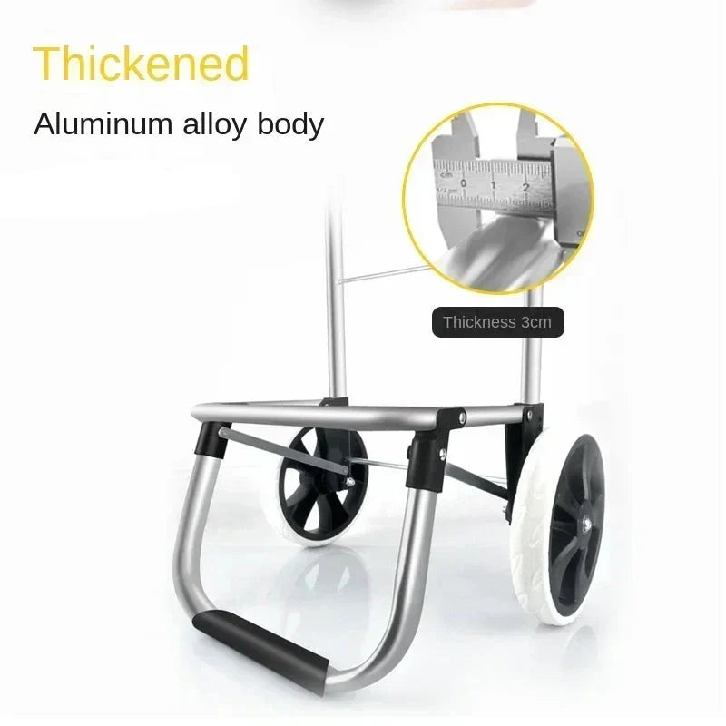 Large Capacity & Waterproof Folding Shopping Cart – Movaro