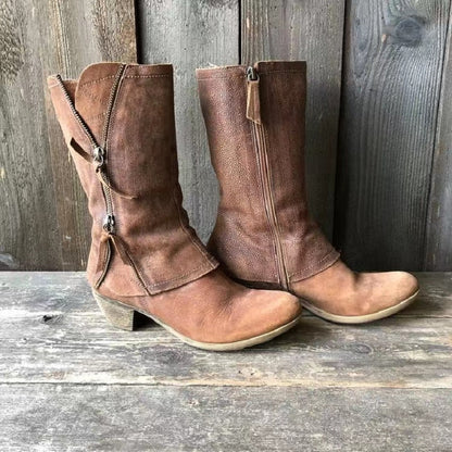 Ladies' Leather Autumn Boots – Sigrid