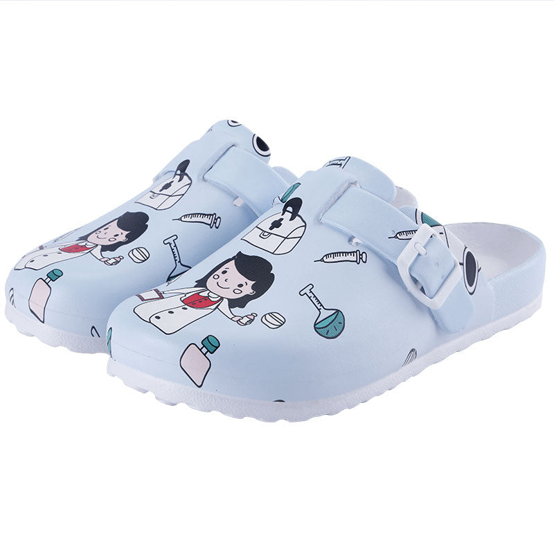 Waterproof & Lightweight Women's Comfort Clogs – Slip-Resistant & Hygienic