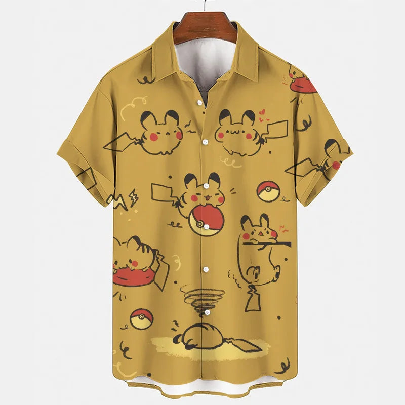 Funny summer set with Gengar & Snorlax print | Buy 1, get 1 free - SleepyFun
