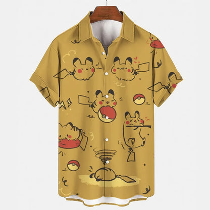 Funny summer set with Gengar & Snorlax print | Buy 1, get 1 free - SleepyFun