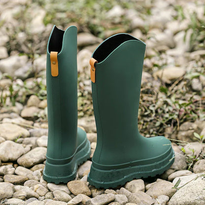 Ladies' rain boots high & waterproof with comfort sole – Maris