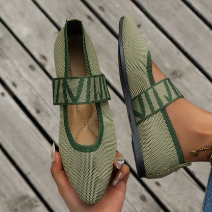 Stylish ladies' autumn shoes with a pointed toe – Lina