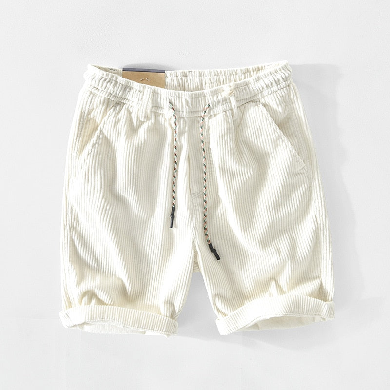 Retro cord shorts for men with a comfortable fit – Raul