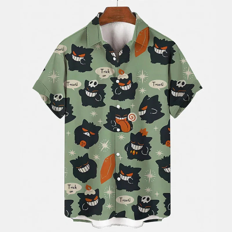 Funny summer set with Gengar & Snorlax print | Buy 1, get 1 free - SleepyFun