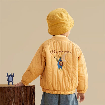 Baby winter jacket with cotton lining – Lio