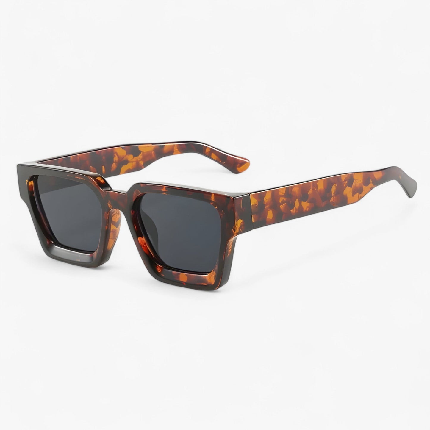 Retro sunglasses for men with square design – Calven