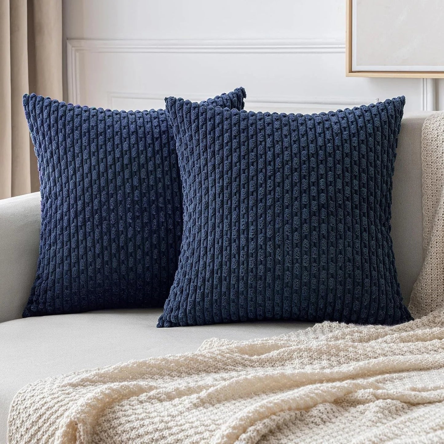 Corduroy Cushion Covers with Boho Style – Velvia