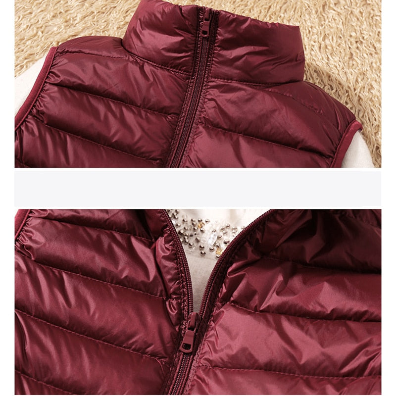 Light quilted vest with a feminine fit – Juliette