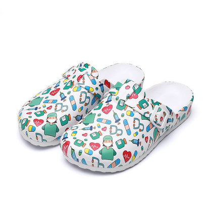 Waterproof & Lightweight Women's Comfort Clogs – Slip-Resistant & Hygienic
