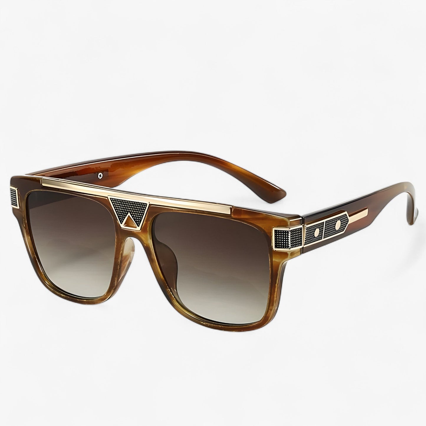 Vintage pilot sunglasses with mirrored lenses – Aerion