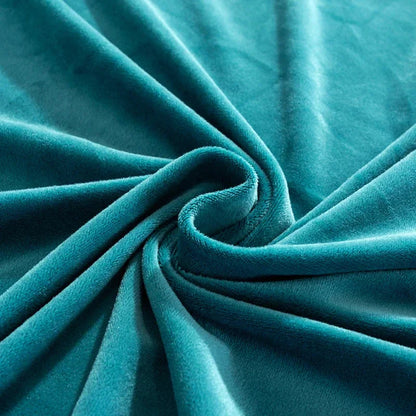 Stretch Velvet Sofa Cover with Luxury Finish - Sofina