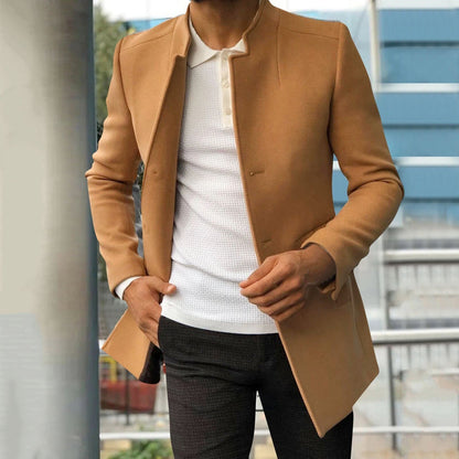 Men's Autumn/Winter Tweed Coat – Lazaro