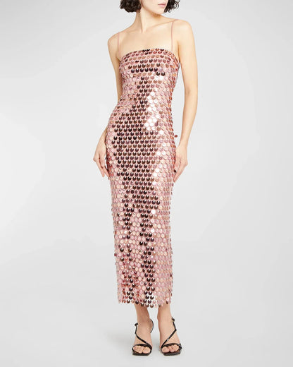 Sequin dress for a Sparkling Evening Look - Amira
