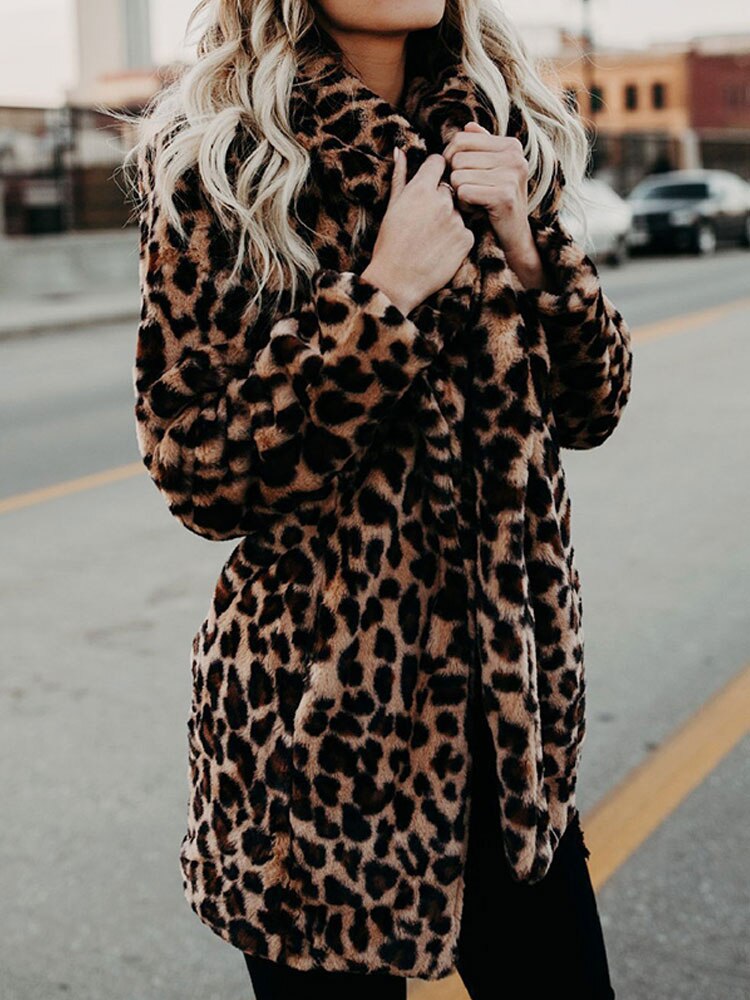 Leopard Winter Coat - WildFrost