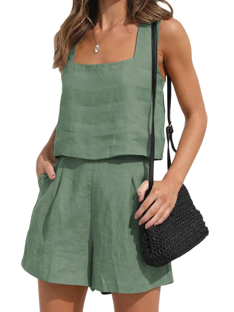 Two-piece summer outfit with style – Emilia