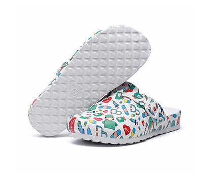 Waterproof & Lightweight Women's Comfort Clogs – Slip-Resistant & Hygienic