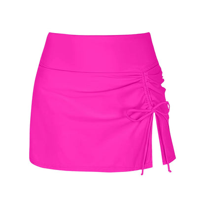 Ladies' swim shorts with side slit – Liv