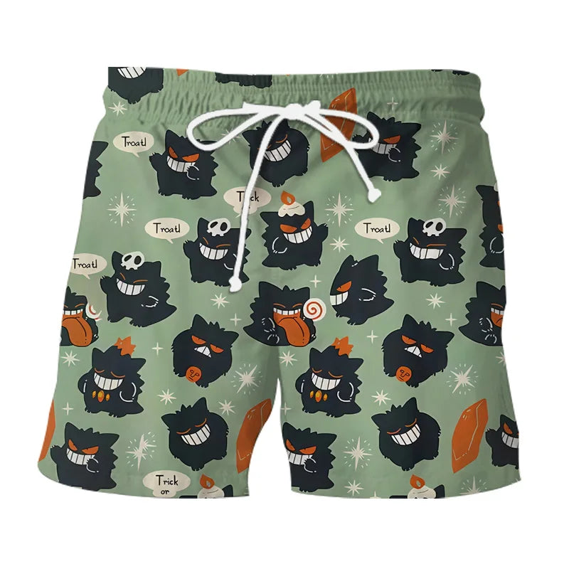 Funny summer set with Gengar & Snorlax print | Buy 1, get 1 free - SleepyFun