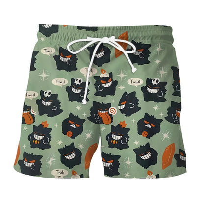 Funny summer set with Gengar & Snorlax print | Buy 1, get 1 free - SleepyFun
