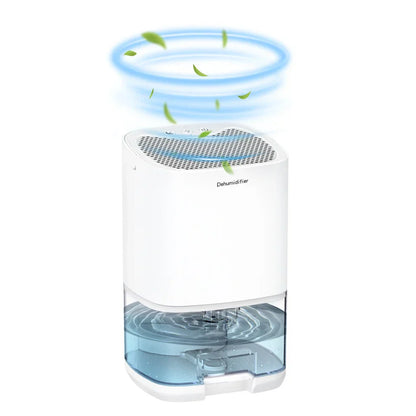 1000ml Portable 2-in-1 Dehumidifier with Air Filter & Night Light – Aveline