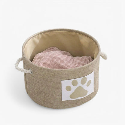 Foldable Toy Basket with Rope Handle – Livia