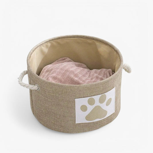 Foldable Toy Basket with Rope Handle – Livia